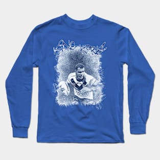 Canterbury-Bankstown Bulldogs - Jacob Kiraz - KING KIRAZ Long Sleeve T-Shirt